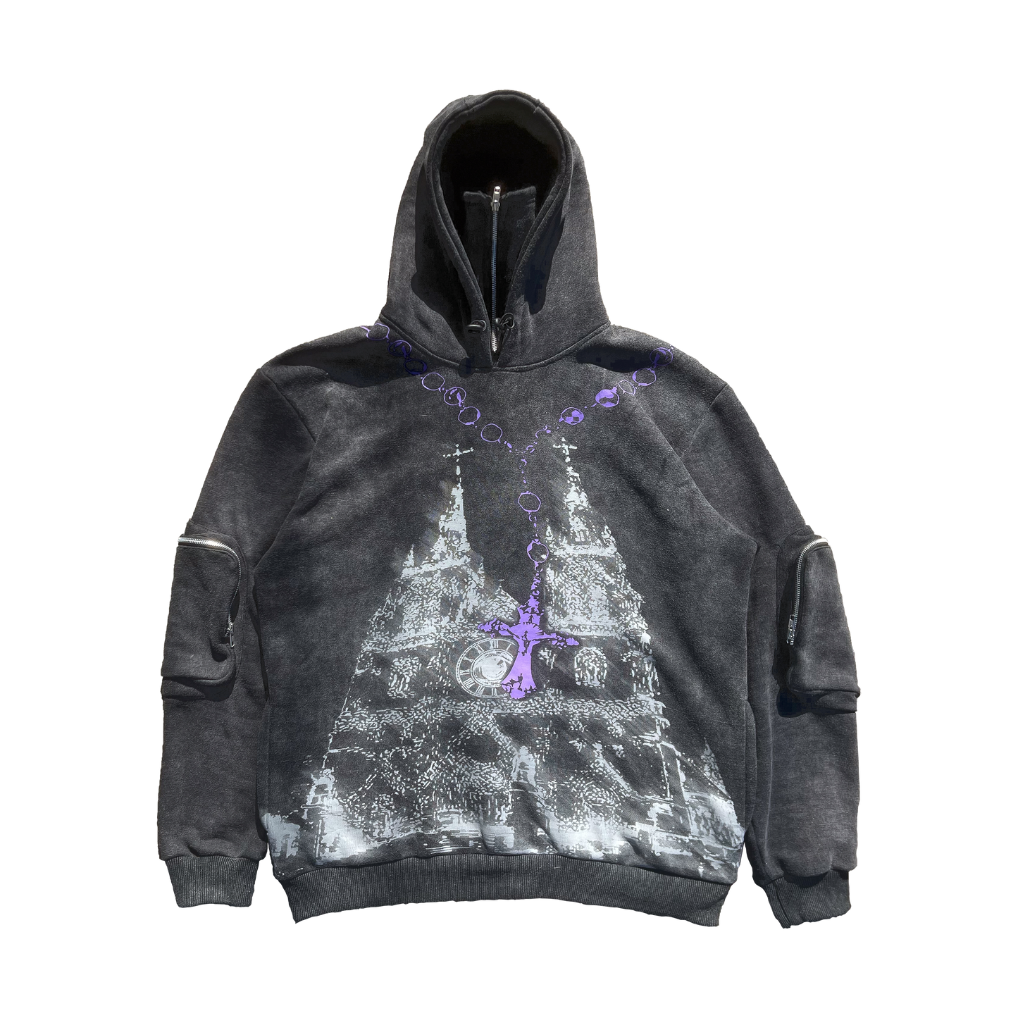 “CATHEDRAL” Masked Hoodie