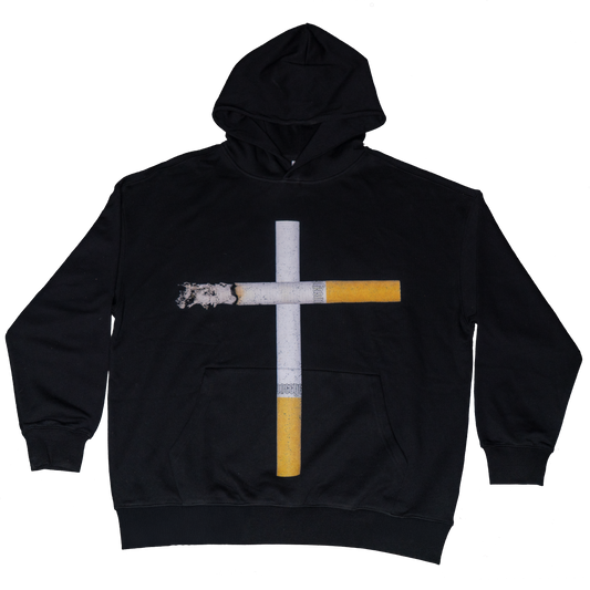 "CROSSFIRE" Black Hoodie